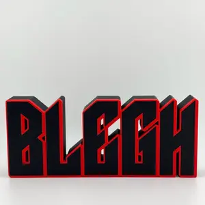 BLEGH Desk Sign for Home Office Bookshelf - Desk Accessory, Eco-Friendly PLA Plastic Material