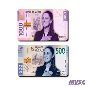 Card Skin Cover -  Billetes de La Presidenta Claudia Sheinbaum