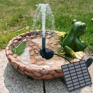 Floating Solar Bird Bath Fountain – Eco-Friendly 1.4W Solar Powered Water Pump