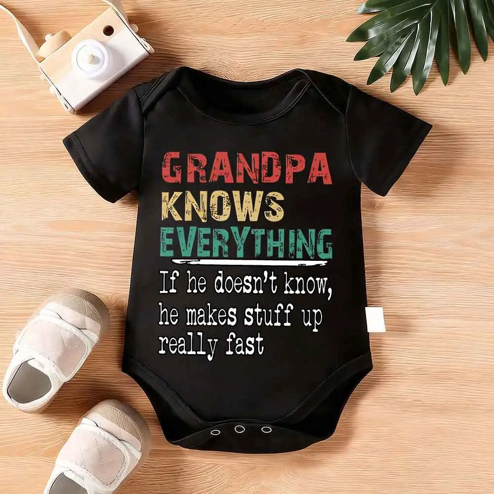 Graphic Print Baby Bodysuit for Newborns, Basic Crew Neck Design, Soft and Tagless with Expandable Shoulders, 0-3M, Fitted, Easy Dress, Snap Buttons, 0 - 3 Months, Overlap Shoulders, Above The Knee, Cotton, Machine Washable, Short Sleeve, Soft 100% Cotton