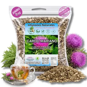 Cardo Mariano Herb Tea | Vegan | 100% Pure & Natural Cardo Marin - Milk Thistle Loose Tea 4oz (113g)