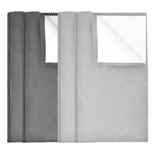 2pcs Dark Gray and 2pcs Light Gray (Smal