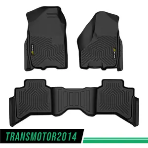 Fit For 09-24 Ram 1500 Quad Cab Classic Models All Weather TPE Floor Mats Liner