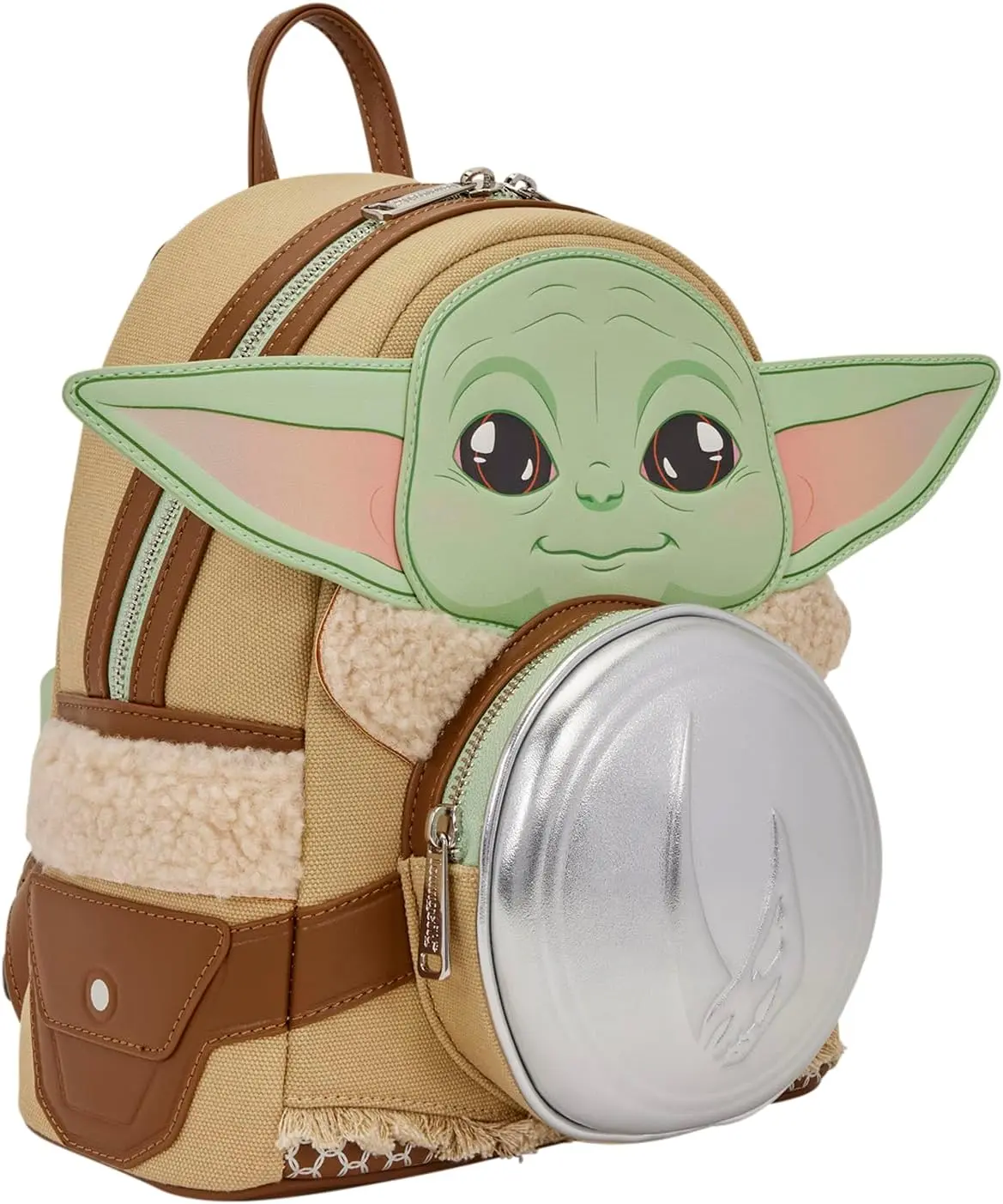 Loungefly Star Wars The Mandalorian Grogu & Anzellan Mini Backpack