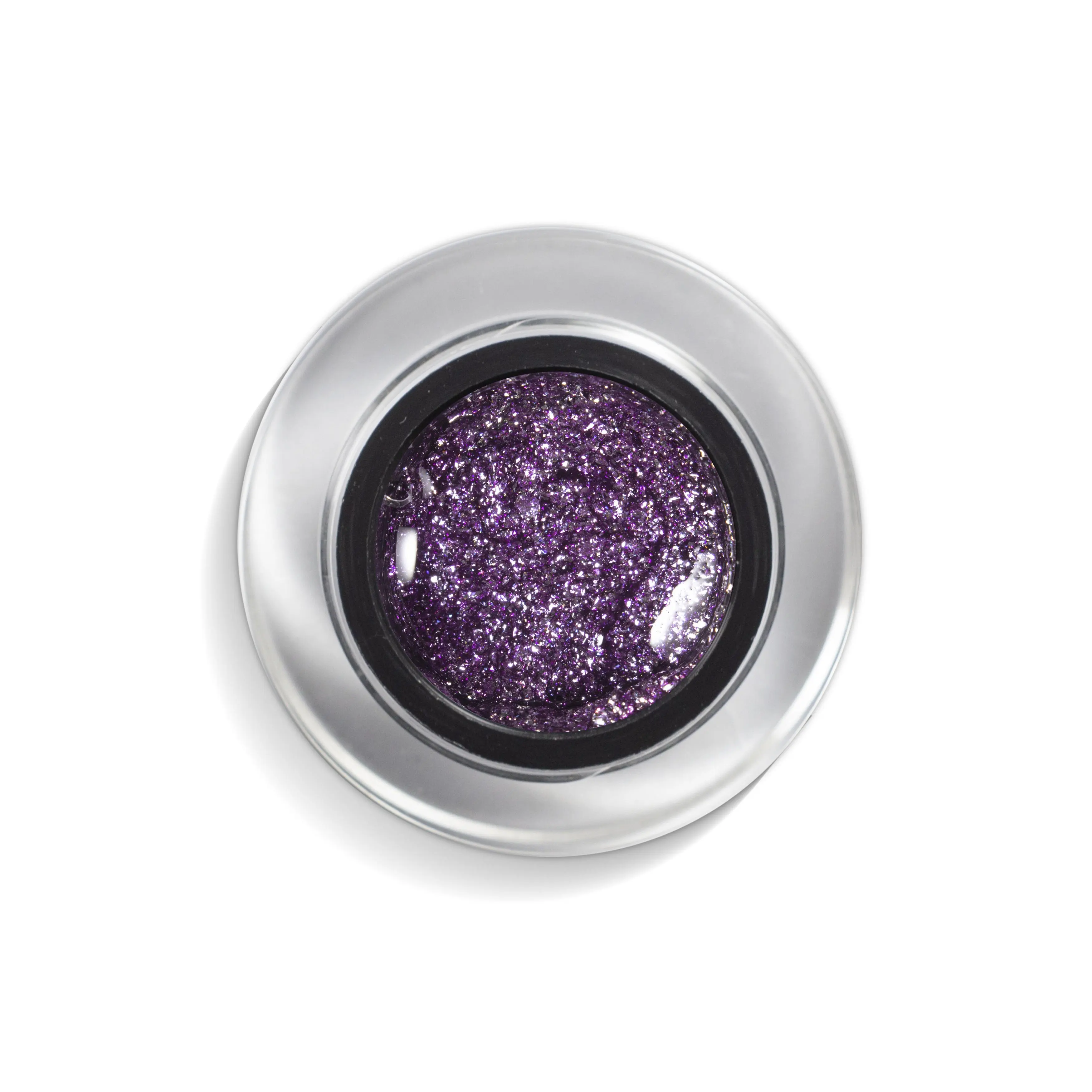 Power Purple Glitter Gel Paint, Long-Lasting & Highly Pigmented UV Nail Gel Polish for Manicures, Cures Under Lamp, Manicure, Cure Under Lamp, Pink Mask, Freehand, Glittered, Micro-Paint, 60Ml, Acrylates, 48-Watt Booths