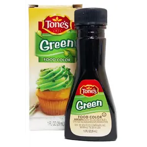 Tone's Green Food Color, 1 oz. (52041)