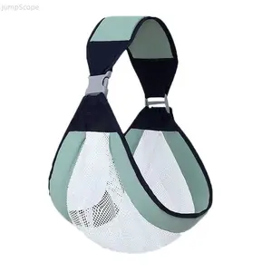 Light Weight Mesh Baby Sling, Breathable and Adjustable Wrap Carrier for Newborns and Toddlers, Ergonomic Hands-Free Design, Slings