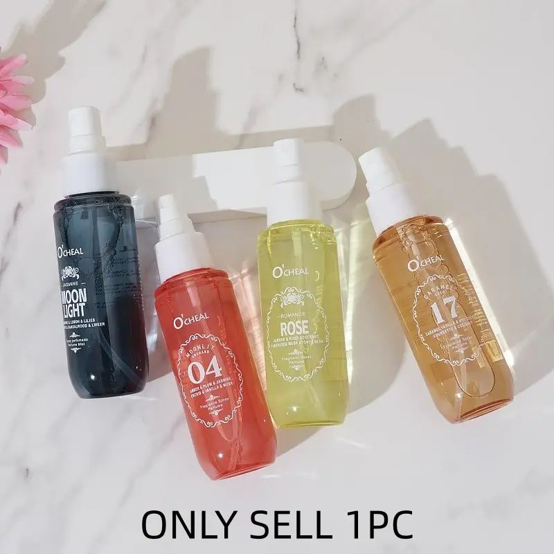 Women's 90ML Perfume/hair Fragrance, Fragrance Mist, Gourmand Fragrance, Vanilla Jasmine, Caramel Hawaiian Nut, Creamy Coconut Milk, Mint Sandalwood, Hormone Seduction, Fresh Body Deodorant