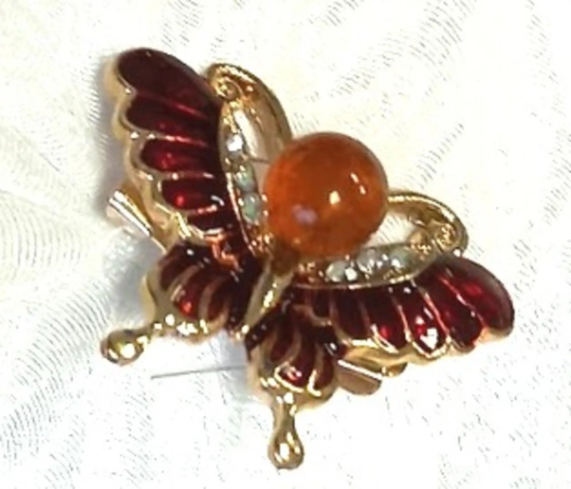 Cherry Amber Butterfly Brooch — Made in USA | KIZIMA®, Christmas, Animals, Baltic Amber, Animal Motif, Collectibles, Anniversary, Artisan-Crafted, Bold Look, Butterfly Shape, Anniversary Gift, Female Wear, Birthday