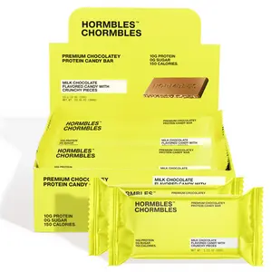 Milk Chocolate (12ct) - Hormbles Chormbles Protein Candy Bars Milk Chocolate (12ct) - Hormbles Chormbles Protein Candy Bars