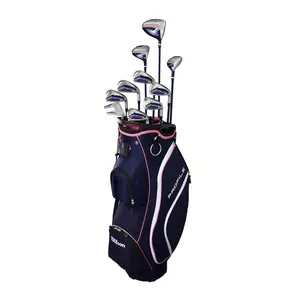NEW WILSON WOMENS 11-PIECE PROFILE COMPLETE STAND BAG BOX SET 25 NEW WILSON WOMENS 11-PIECE PROFILE COMPLETE STAND BAG BOX SET 25