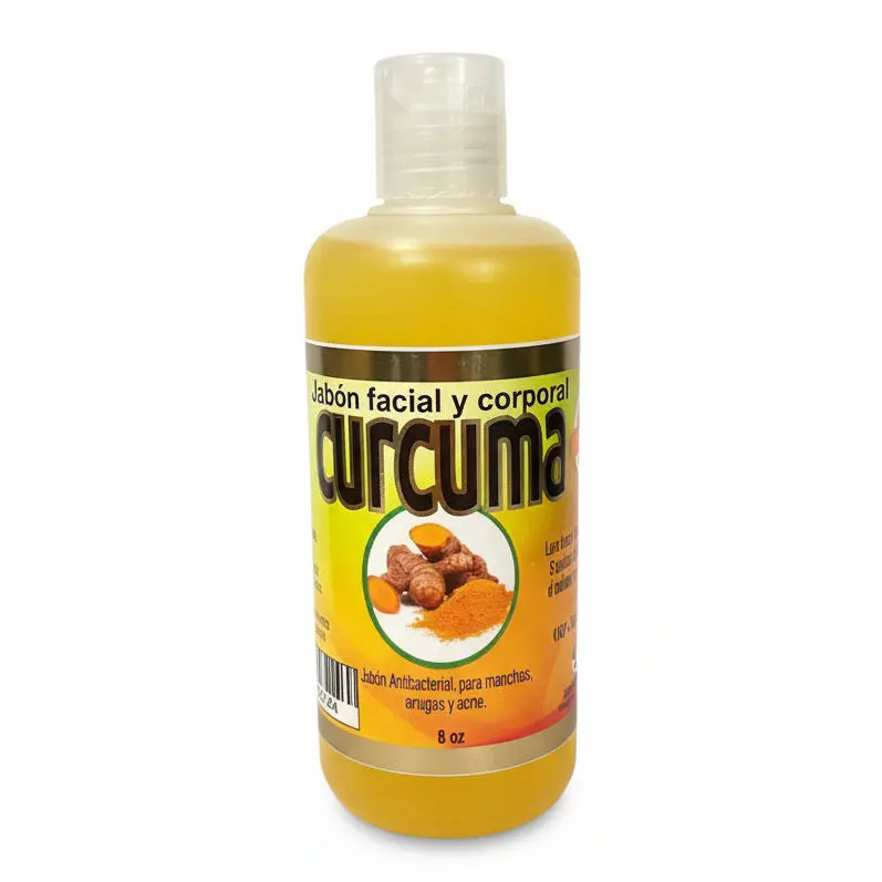 Mexican Turmeric Soap 8oz – Face & Body Cleanser, Gentle Daily Skincare, Hydrating & Nourishing