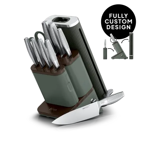 Ninja NeverDull Pro 11-Piece Premium Kitchen Knife Set & Steak Knives - WK62011
