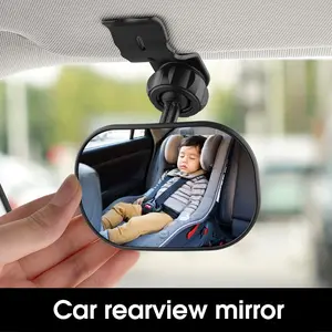 Car Safety Rearview Mirror Baby Stroller Back Facing Child Care Monitor, 1 Piece, Essential for Safe Parenting