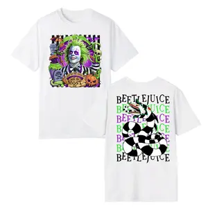 Vintage Beetlejuice T-Shirt, Beetlejuice Movie Fan gift tee, Fall Fashion, Horror Graphic Tees, for Men & Women, Full Colors, All Sizes