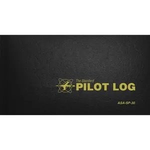 The Standard Pilot Log (Black): Asa-Sp-30 by Asa