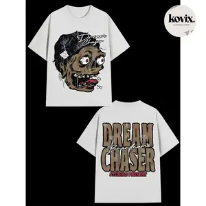 Street Nightmare Graphic Tee Pure Cotton Fabric Casual Street Style Crew Neck Short Sleeve T-Shirt Tops Trendy for Women for Men