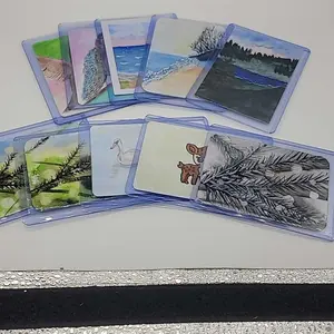 LOVFEN 200CT Top Loads Card Sleeves Kits For 3" X 4" Trading Cards, Baseball Card Protectors, Trading Card Sleeves Hard Plastic Fit For Baseball, Football Cards (200 Top Loads + 200 Soft Sleeves) Easter Gift