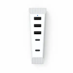 For PS5 SLIM Console USB Expander HUB Gaming Console