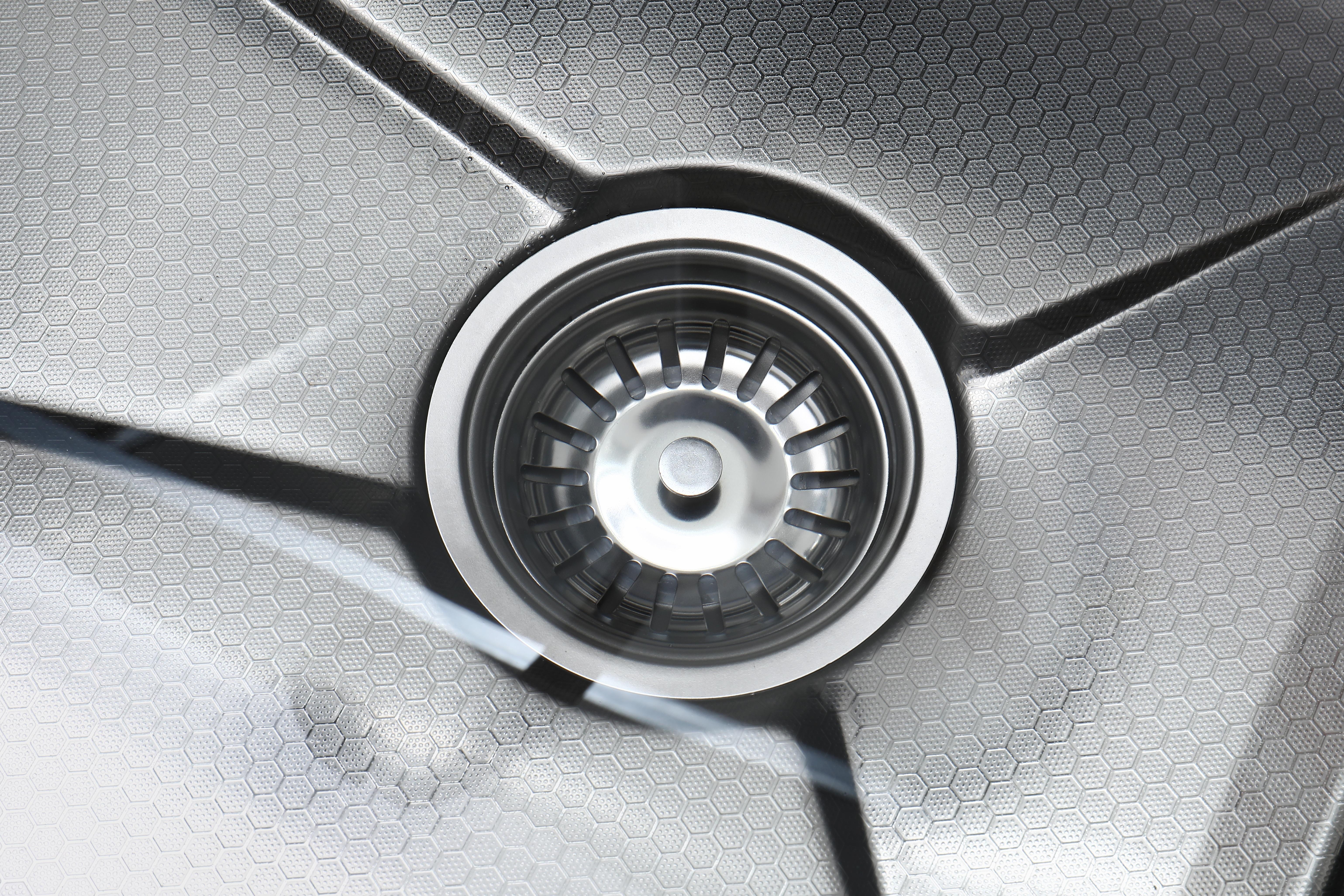 30 Inch Kitchen Sink with Smart Digital Display, Water Powered Piano Key Control, 3 Water Modes Pull Out Faucet, Dual Knob Design, Honeycomb Coating, Compatible with US Standard Garbage Disposal