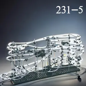 Roller coaster track building toys, pinball track toys; multiple levels available to suit both beginners and advanced players.（231-5）