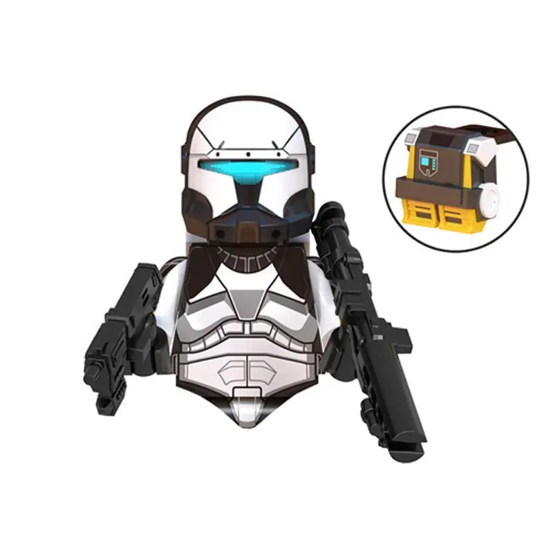 G0117 Hunter Wrecker Building Blocks Clone Trooper Cody Mini Figurine Wilco Trooper Bricks Thorn Figure Kids Toys popular G0117 Hunter Wrecker Building Blocks Clone Trooper Cody Mini Figurine Wilco Trooper Bricks Thorn Figure Kids Toys popular