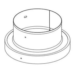 Brick Chimney Adapter - 8in Focus St / Delta2