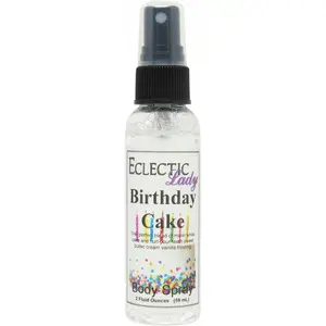 Birthday Cake Body Spray, Hydrating Body Mist for Daily Use