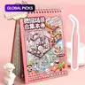 3D Vision Microscopic Scene Collection Book Set, 20/10 Scenes Horror-Themed DIY Kits Decorative Aesthetic Sticker Album with Tweezers, DIY Art Stickers & Miniature Houses, Halloween Christmas Seasonal Ideal Scene Gift Set #GLOBAL PICKS