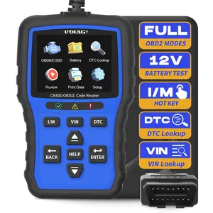 CR800 Diagnostic Scanner Tools For Cars, OBD2 Car Code Scanner Voltage Tester Engine Fault Code Scanner, EOBD+CAN Charging Tester Diagnostic Tool Suitable For OBDII Protocol Cars.
