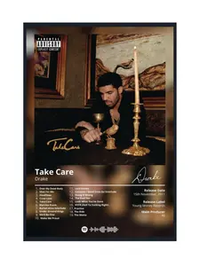 Drake - Take Care Bundle Album Poster Print, No Frame