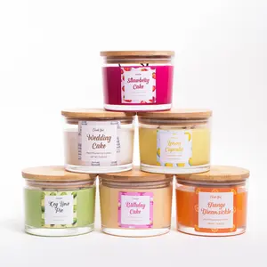 Simplified Dessert Candle – Clean-Burn Soy Candle, 14.5 OZ