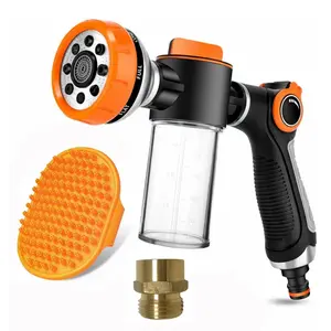 Fun & Durable Dog Shampoo Nozzle/Sprayer – Perfect for Grooming, Car Washing & Gardening – Versatile Design for Easy Cleaning & Bathing – Must-Have Pet Grooming Tool!