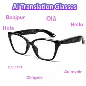 Pengteng Smart Glasses, Bluetooth-compatible Earphone Glasses, Open Audio, Music Play, Call Answering, Ideal for Travel, Work, Daily Use, Perfect Gift