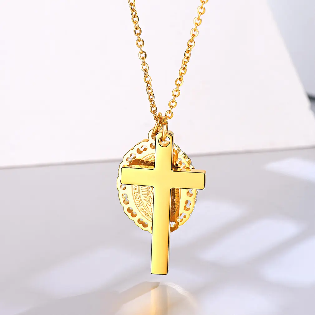 FaithHeart Unisex Adults' Stainless Steel Italian Horn Necklace - Minimalist Cornicello Amulet, Removable Chain & Link, Casual Daily Wear Artificial Gemstone Jewelry Pendant for Protecting from Envy