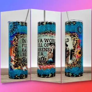 In A World Full of Karens Be A Beth, Beth Dutton Tumbler, Yellowstone Tumbler, Southern Country, Beth Dutton Fans,