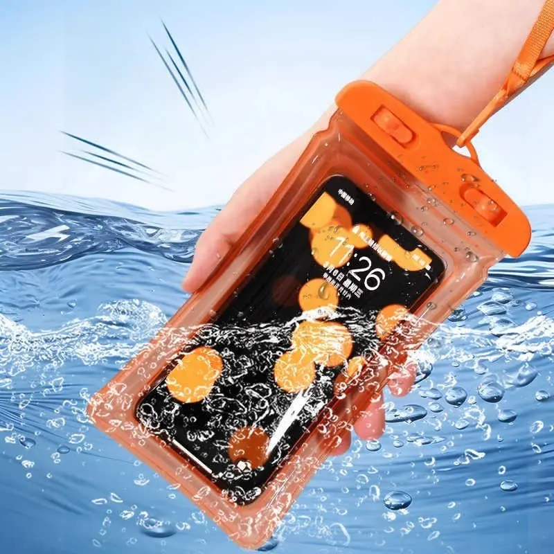Waterproof Phone Case Touchscreen Compatible, Protective Diving Sealed Bag for Swimming Rafting, Outdoor Waterproof Phone Cover for Photography, Waterproof Smartphone Protector