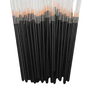 50Pcs Disposable Eyeliner Brushes Hooded Eyeliner Brush Eye Liner Wands Eyeliner Makeup Brushes Makeup Eyeliner Tool Sticks