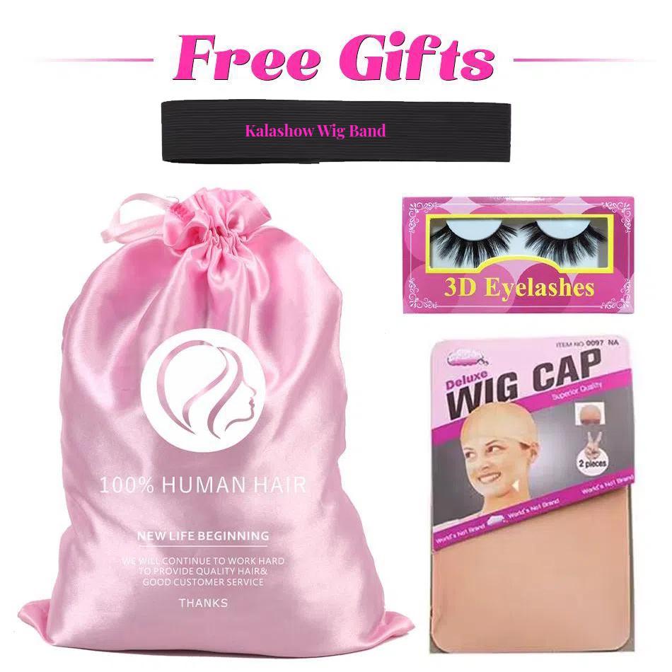 Ginger Brown Straight Human Hair Wig Pre Plucked 13x6 Hd Lace Frontal Wigs For Women 180% Colored Chocolate Brown Body Wave Wig