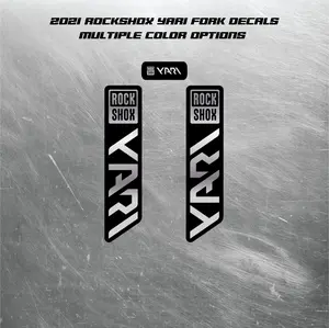 2021 ROCKSHOX YARI Fork Decals / Mountain Bike Fork Decals / Multiple Colors
