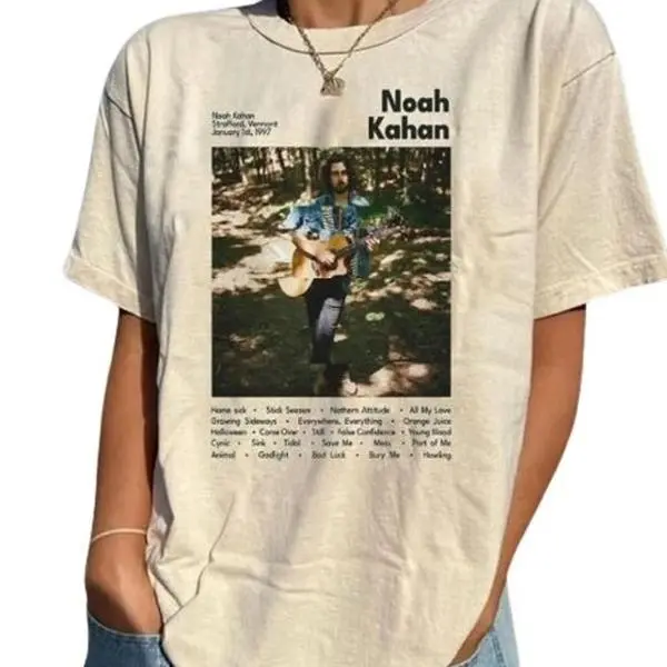 Noah Kahan 90s Vintage Shirt, Bootleg Tee, Stick Season Shirt & Merch V1 Tshirt