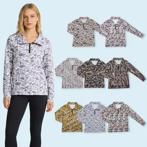 Adult women camouflage hunting season pullover top Adult women camouflage hunting season pullover top