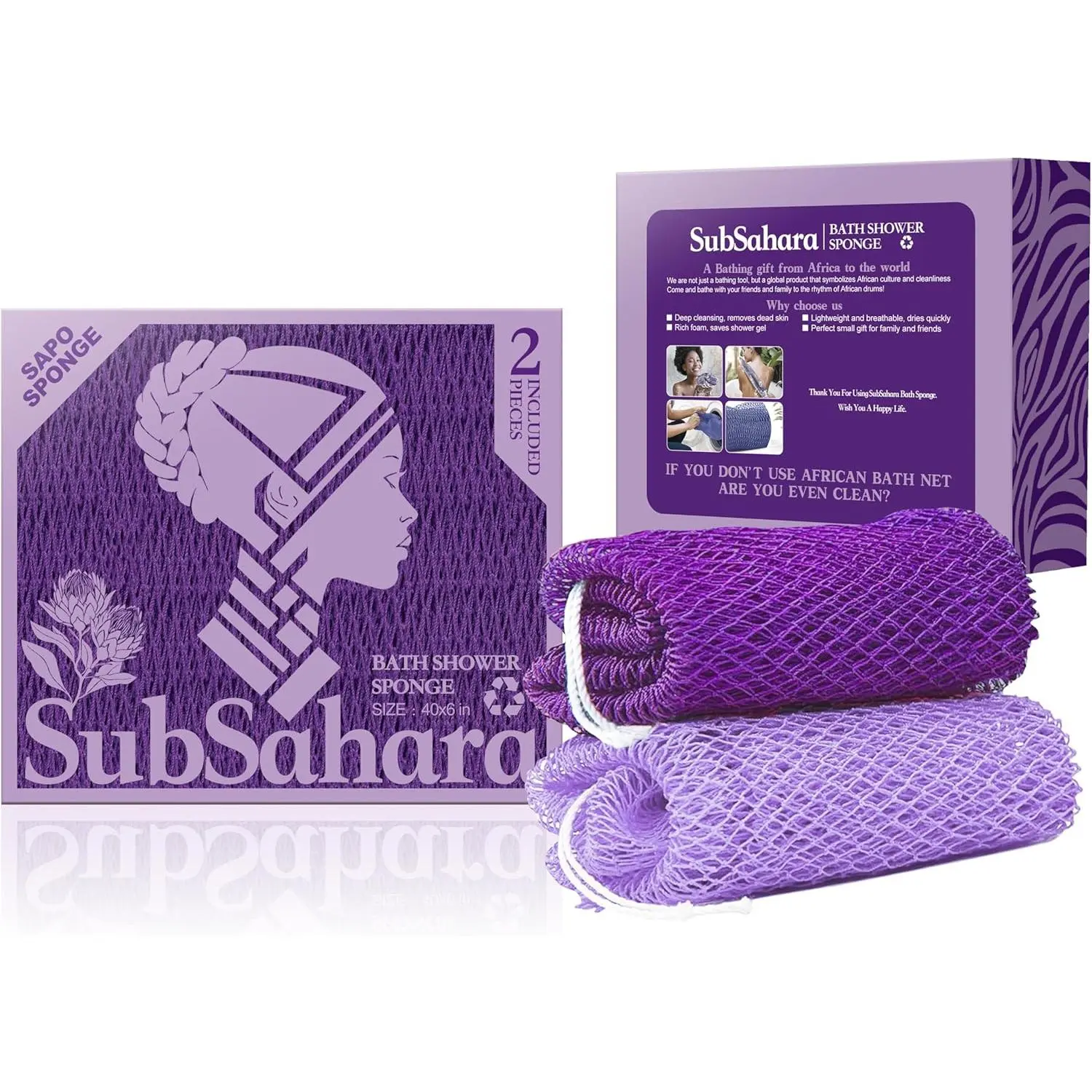 Deep Purple & Iavender Purple