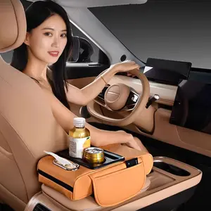 Car Armrest Box Car Tissue Box Foam Elevation Pad Universal Central Armrest Box Car Extended and Thickened