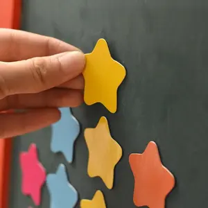 Blackboard Magnet Star Shape, Competition Scoring Stickers, Adhesive Blackboard Magnets, Stick to A4 Paper, Educational Supplies