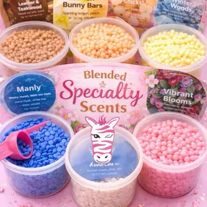 Pink Zebra Wax Melts Curated Speciality Blended Bags 3.75oz Variety Pre-Blended Scents