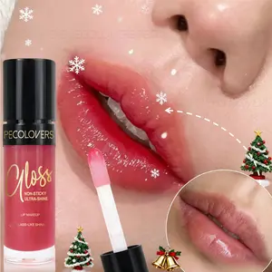 1PC Mirror Gloss Lip Balm and Lip Gloss - Light and Non-greasy, Prevents Dry Lips, Moisturizes and Creates Glass-like Lips, Perfect for Autumn and Winter, Christmas Gift