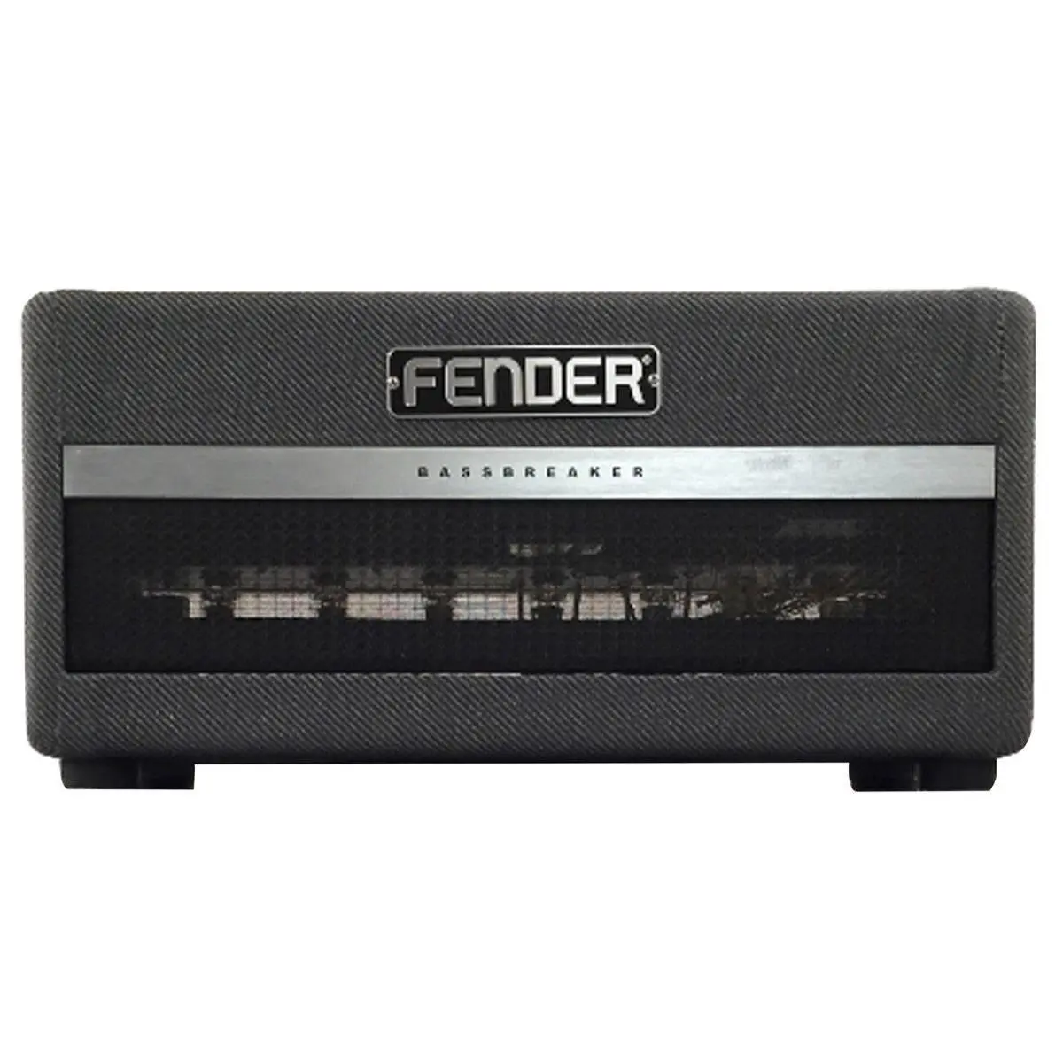 Fender Bassbreaker 15 Amplifier Head 120V, Gray Tweed