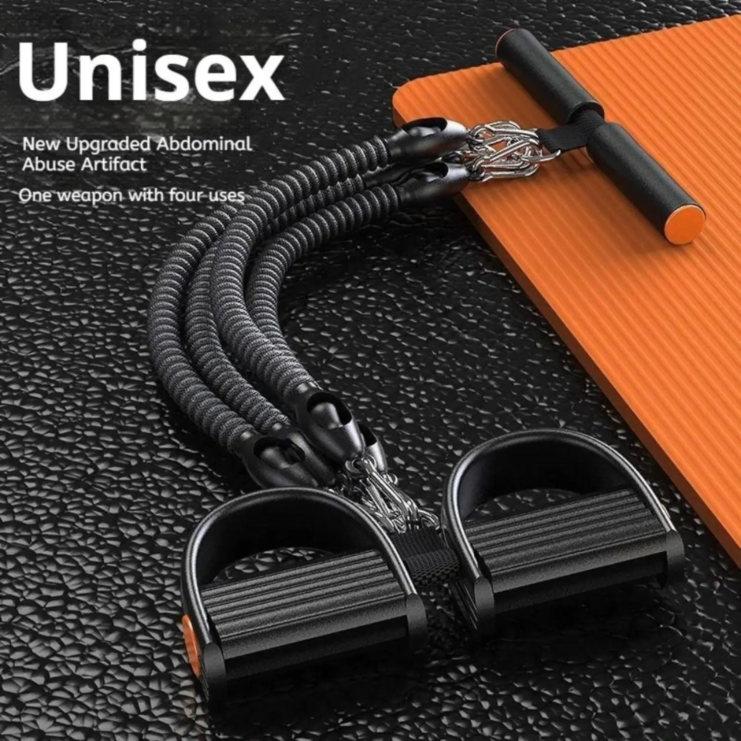 Lightweight Corded Resistance Bands Set - Fitness Training, Strength Gear, Home Gym Workout Equipment with Pedal, Ankle Straps, Adjustable Strap for Home Workout & Daily Movement Routines, Fitness Training Band