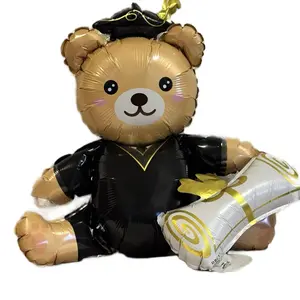 Graduation Balloon Bear